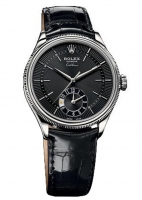 Rolex Cellini Dual Time blanc Or 50529 bkbk Montre Réplique