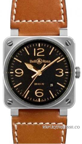 Bell & Ross BR 03-92 OrEN HERITAGE Automatique 42mm des hommes Montre Réplique