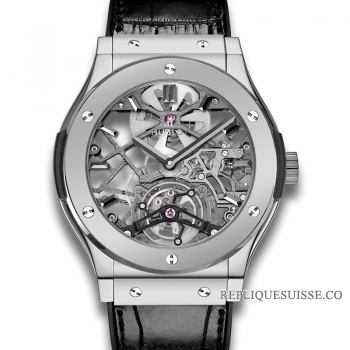 Hublot Classic Fusion Ultra-Thin Skeleton Tourbillon Platinum 505.TX.0170.LR