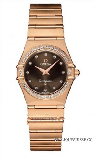 Omega Constellation Dames Small Quartz 1158.60.00 Montre Réplique