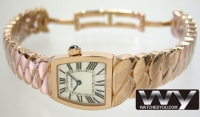 Cartier Dona 18k Rose Or Wodes hommes W640030I Montre Réplique