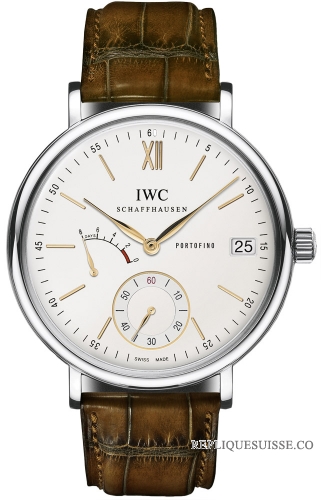 IWC Portofino Hand Wound Eight Days Montre Homme IW510103