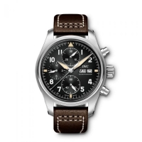 Réplique Pilotes IWC Acier inoxydable Noir Automatique IW387903