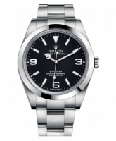 Réplique Cadran Rolex Explorer Acier inoxydable Noir 214270