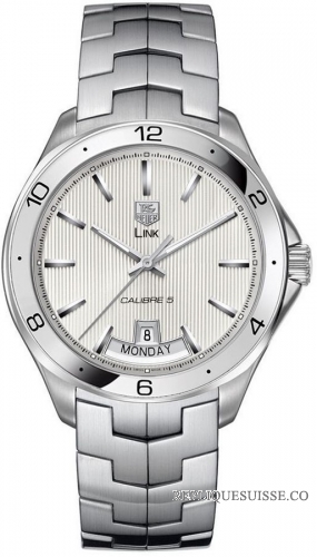 TAG Heuer Link Calibre 5 Day-Date Automatique 42 mm WAT2011.BA0951