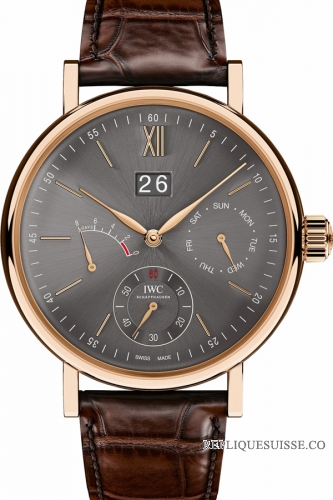 IWC Portofino Hand-Wound Day & Date IW516203 Montre Réplique