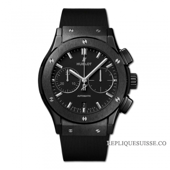 Réplique Hublot Classic Fusion Chronographe Black Magic