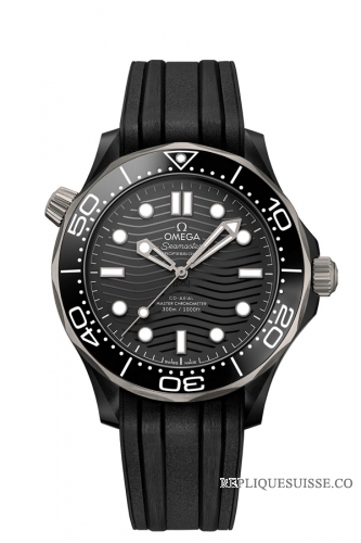 OMEGA Seamaster Ceramique noire Anti-magnetique 210.92.44.20.01.001