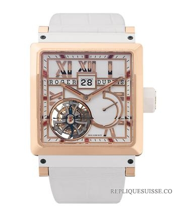 Roger Dubuis King Square Tourbillon Power Reserve Grand Date KS4 Montre Réplique