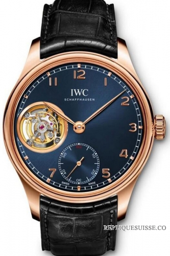 IWC Portugieser Tourbillon Hand-Wound IW546305 Montre Réplique