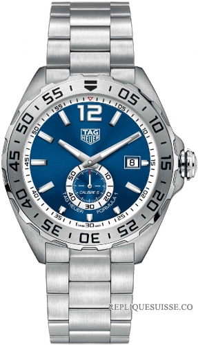 Copie Montre Tag Heuer Formula 1 Automatique Cadran Bleu Hommes WAZ2014.BA0842