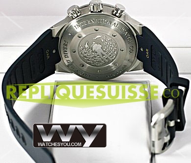 IWC Aquatimer Automatique Cousteau Divers Chronographe IW378101 Montre Réplique - Cliquez sur l'image pour la fermer