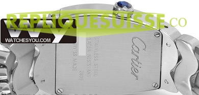 Cartier Dona Inoxydable acier Dames W660022I Montre Réplique - Cliquez sur l'image pour la fermer