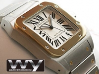 Cartier Santos 100 Automatique Hommes W200728G Montre Réplique