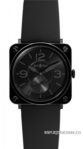 Bell & Ross BR S noir CERAMIC PHANTOM Ceramic Quartz 39mm Ladies Montre Réplique