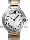 Cartier Ballon Bleu Or/acier Midsize unisexe W69008Z3 Montre Réplique