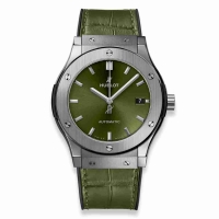 Copie Montre Hublot Classic Fusion Vert Titane 45mm 511.NX.8970.LR