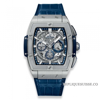 Réplique Hublot Spirit Of Big Bang Titane Bleu