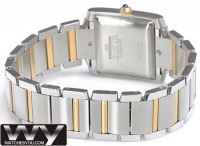 Cartier Tank Francaise Or/acier Hommes W51005Q4 Montre Réplique