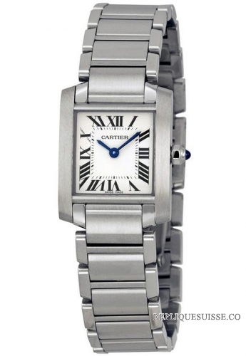 Cartier Tank Francaise acier Dames W51008Q3 Montre Réplique