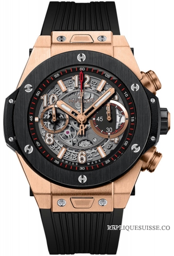 Hublot Big Bang UNICO 45mm hommes Montre 411.OM.1180.RX