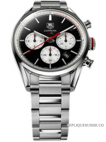 TAG Heuer Carrera Calibre CH 80 Chronographe 41mm acier CBA2110.BA0723