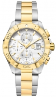 TAG Heuer Réplique Aquaracer Chronographe argent Dial CAY2121.BB0923