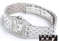 Cartier Santos Demoiselle Diamant Dames WF9003Y8 Montre Réplique