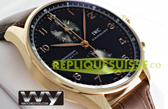 IWC Portuguese Chronographe IW371415 Montre Réplique - Cliquez sur l'image pour la fermer
