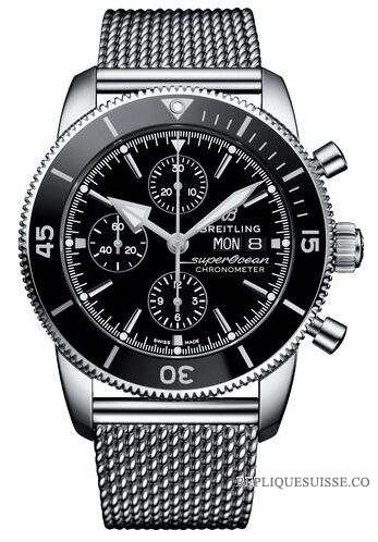 Copie Montre Breitling Superocean Heritage II Chronographe 44 A13313121B1A1