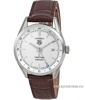 TAG Heuer Carrera Twin Time Hommes WV2116.FC6181 Montre Réplique