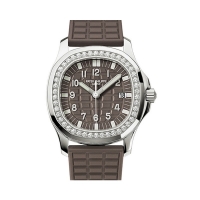 Patek Philippe Aquanaut - Lunette sertie de diamants arabes bruns pour femmes, taille 35,65 mm 5067A-023 Montres Copie