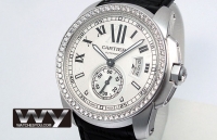 Calibre De Cartier Automatique Diamants WF100003 Montre Réplique