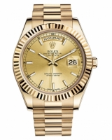 Réplique Rolex Day Date II President jaune or Chamapgne cadran 218238 CHI 218238 CHIP