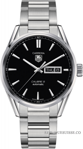 TAG Heuer Carrera Calibre 5 Day-Date Automatique 41 mm WAR201A.BA0723