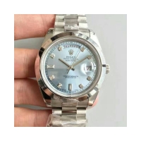 Réplique Rolex Day Date II President Platinum Ice bleu cadran 218206 IBLD 218206 IBLDP