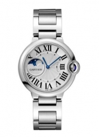 Cartier Ballon Bleu de cadran argente automatique unisexe WSBB0021 Montres Copie