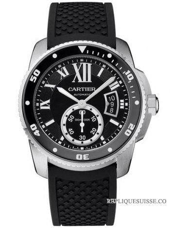 Cartier Calibre de Cartier Diver 42mm Acier W7100056 Montre Réplique