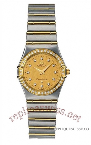 Omega Constellation Dames Small Quartz 1277.15.00 Montre Réplique