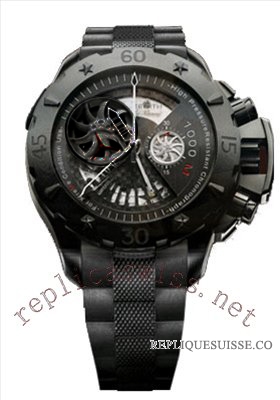 Zenith Defy Xtreme Open El Primero Stealth Hommes 96.0527.40 Montre Réplique