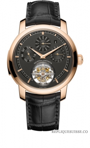 Copie Montre Vacheron Constantin Traditionnelle calibre 2755 Reference 80172/000R-B406