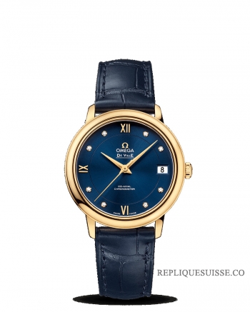 Réplique Omega De Ville Prestige Co Axial 32.7mm 424.53.33.20.53.002