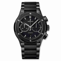 Copie Montre Hublot Classic Fusion Chronograph Black Magic Bracelet 45mm 520.CM.1170.CM