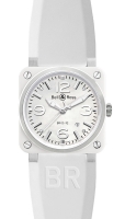 Bell & Ross BR 03-92 blanc Ceramic Rubber Automatique 42mm des hommes Montre Réplique