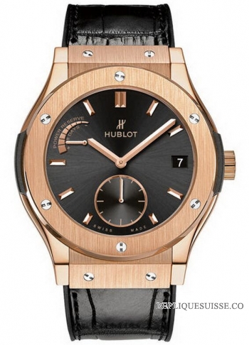 Hublot Classic Fusion Reserve de marche 8 Days King Or Montre Réplique