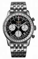 Breitling Navitimer Automatique Chronographe 18K Blanc Or J Montre Réplique