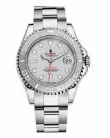 Rolex Yacht-Master Acier inoxydable Platinum cadran 168622