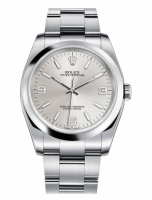 Rolex Oyster Perpetual No Date Acier inoxydable Silver cadran 116000 SAIO