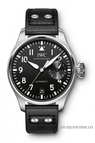 IWC Grande d\'Aviateur Cadran noir Automatic hommes IW500912 Montre Réplique