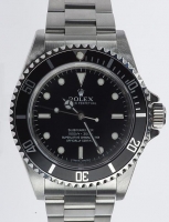 Réplique Rolex Submariner No Date Stainless acier noir Dial 14060M